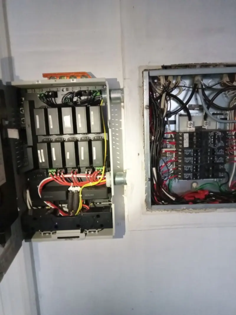 Electrical panel upgrade completed for Ring Doorbell Installation in Verona